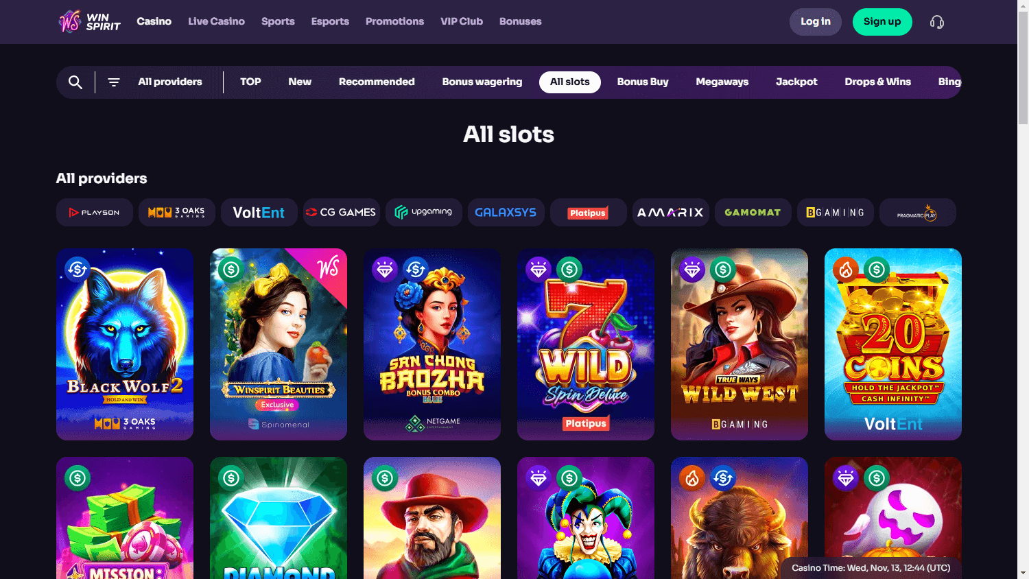 WinSpirit Online-Casino